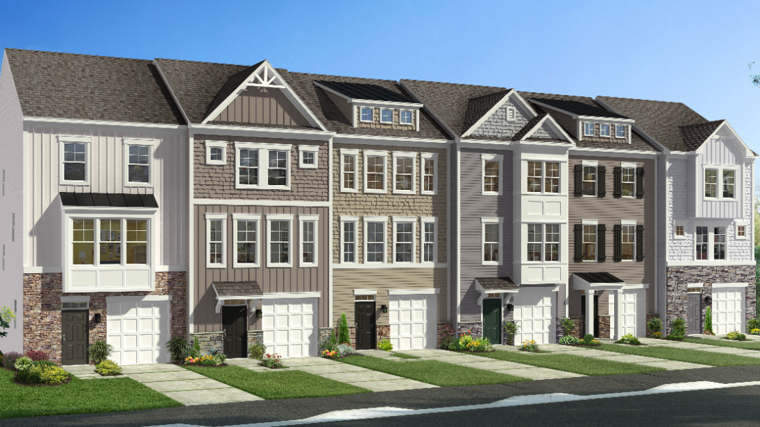 Homesite 594A Hillsdale Place Map | Martinsburg Station Townhomes | DRB ...