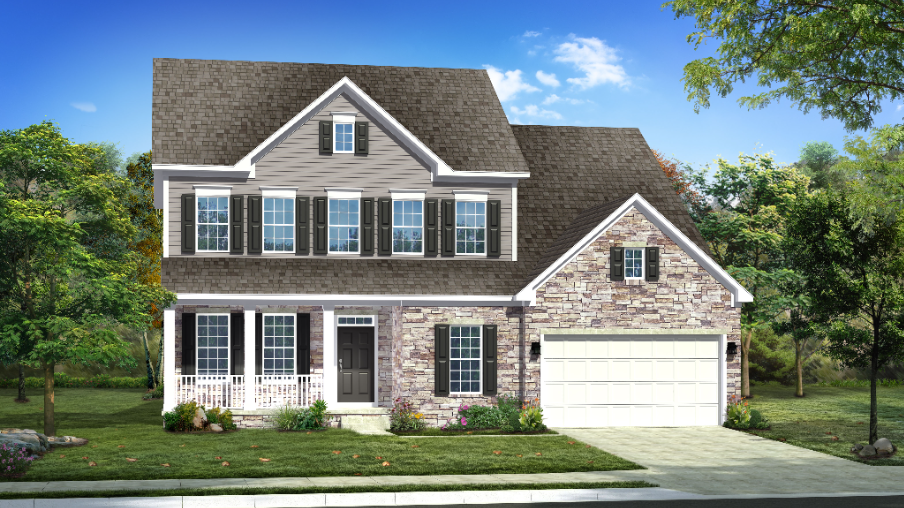 New 11020 Meridian Hill Way in Westphalia Town Center Single Family