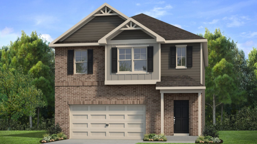 New 11695 Brightside Parkway in Towne Center Atlanta GA | DRB Homes