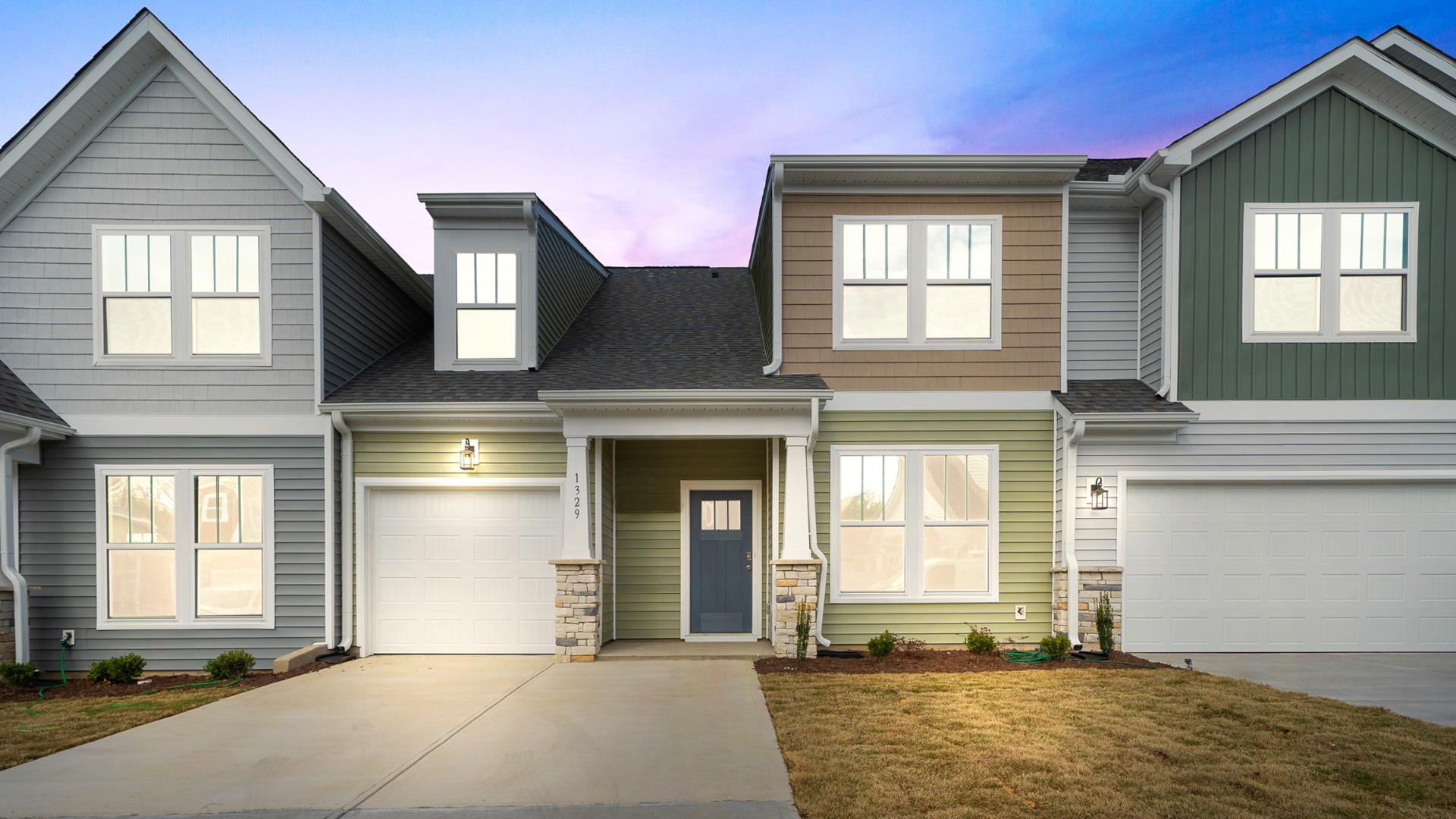 Peachtree Townes Home Plans in Boiling Springs, SC DRB Homes