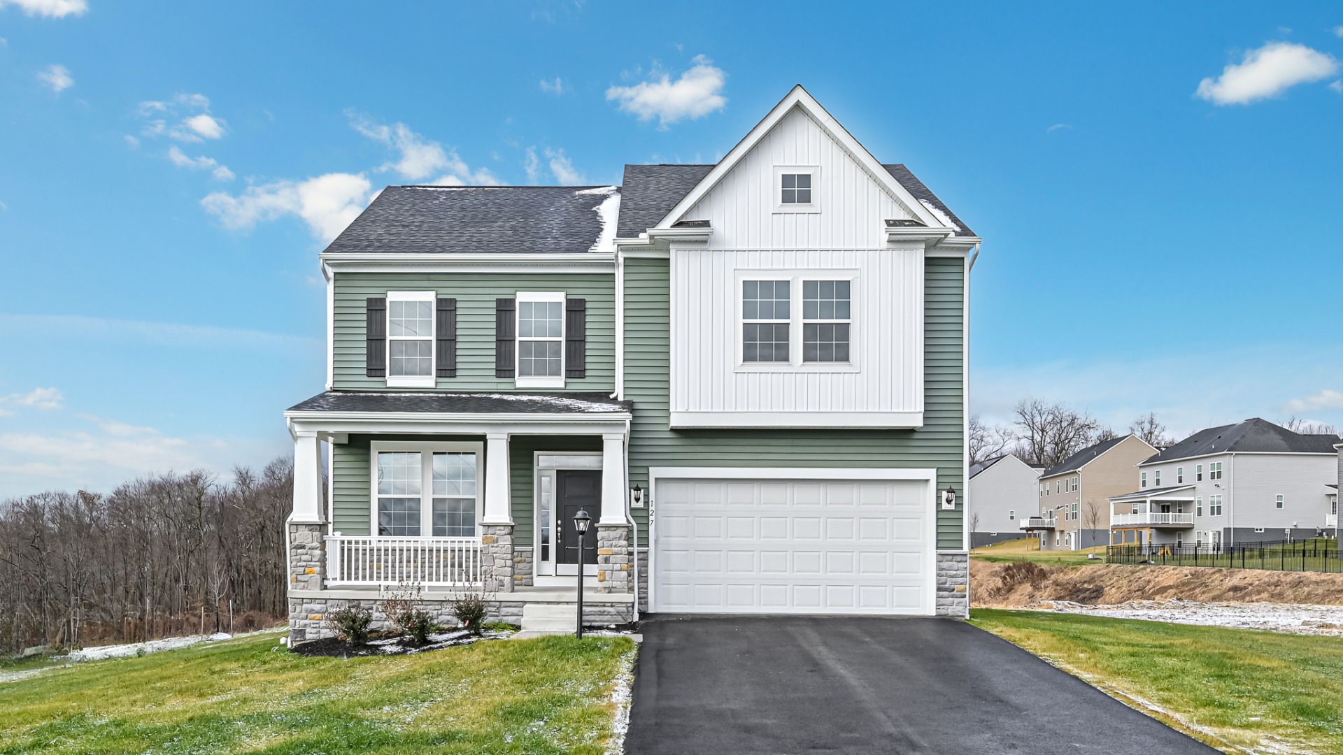 127 Fox Water Trail Deerfield Preserve DRB Homes.