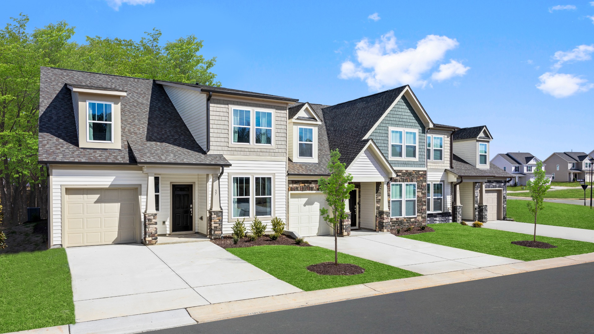 343 Whitley Ridge Drive Floor Plan | Whitley Corner Townhomes | DRB Homes.